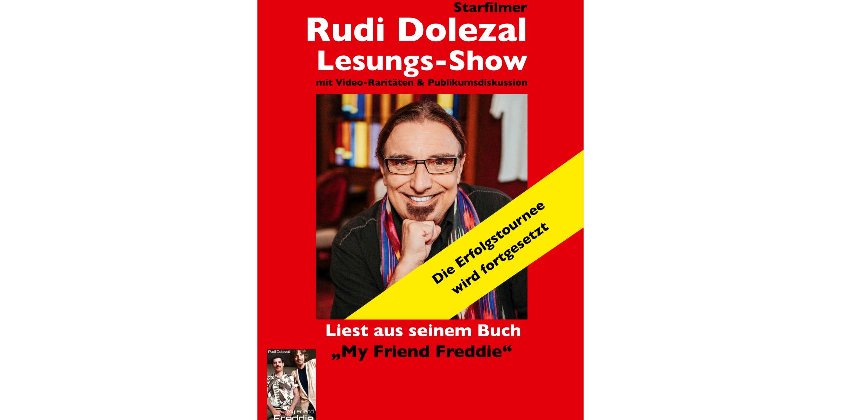 Rudi Dolezal, © Plakat bereitgestellt: Rudi Dolezal / rudisworld.com