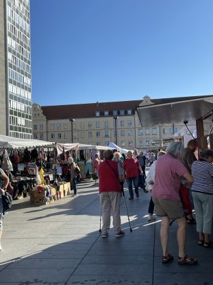 Wochenmarkt, &copy; Vier-Tore-Stadt Neubrandenburg