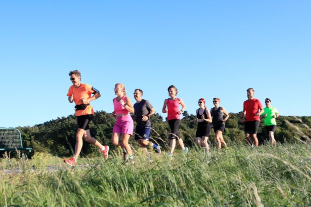Lauftreff mit G&auml;sten, &copy; Kurverwaltung Ostseebad Baabe