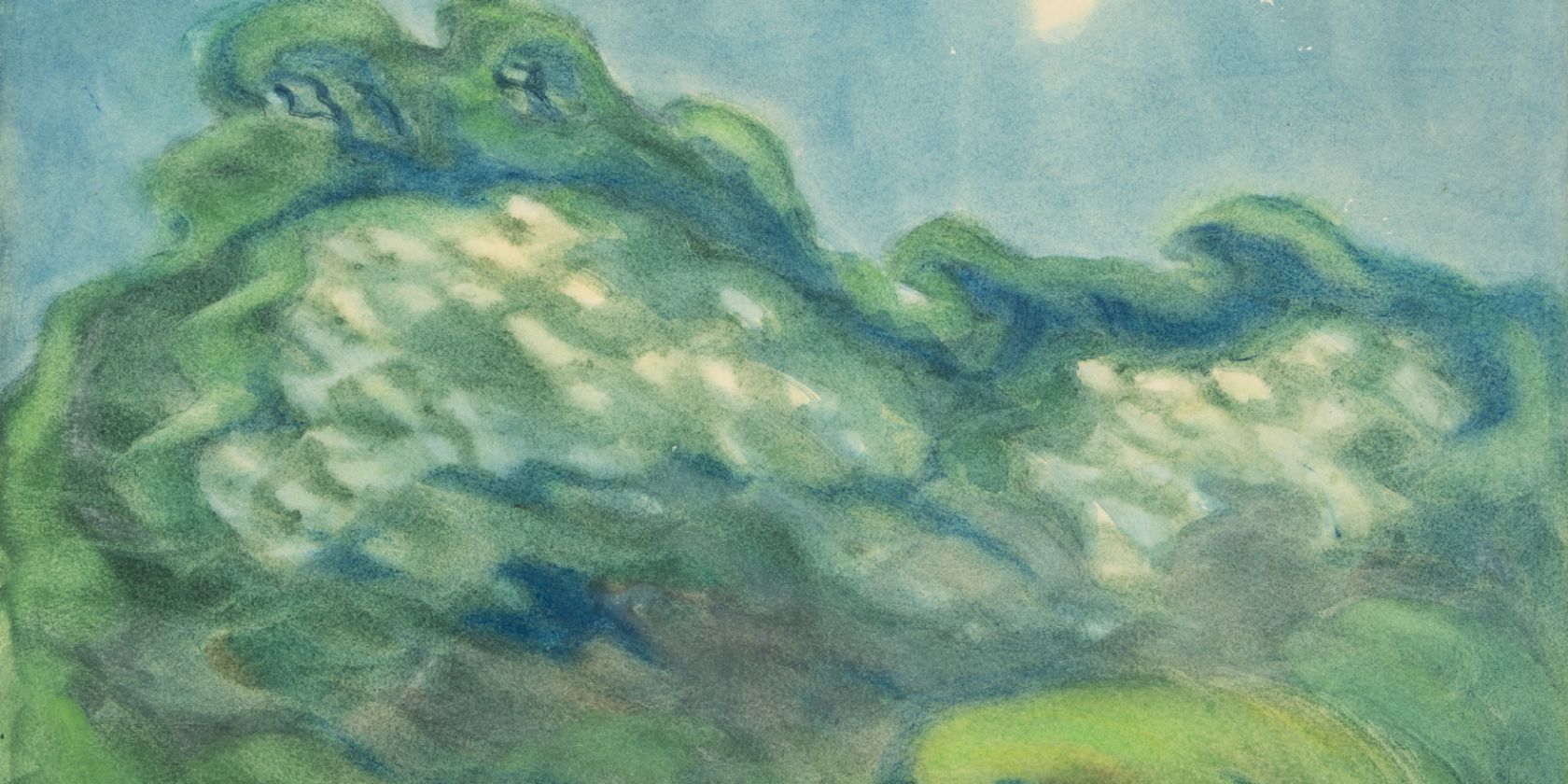 Klatte, Flieder mit Mond, © Kunstmuseum Ahrenshoop