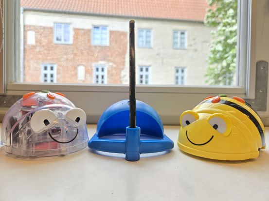 Blue- und Beebot, © Stadtbibliothek Stralsund