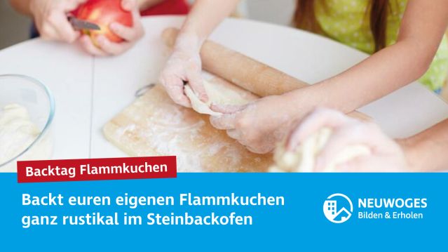 Aktionstag Backtag Flammkuchen