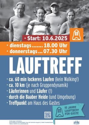 Plakat_Lauftreff_2025, © opus