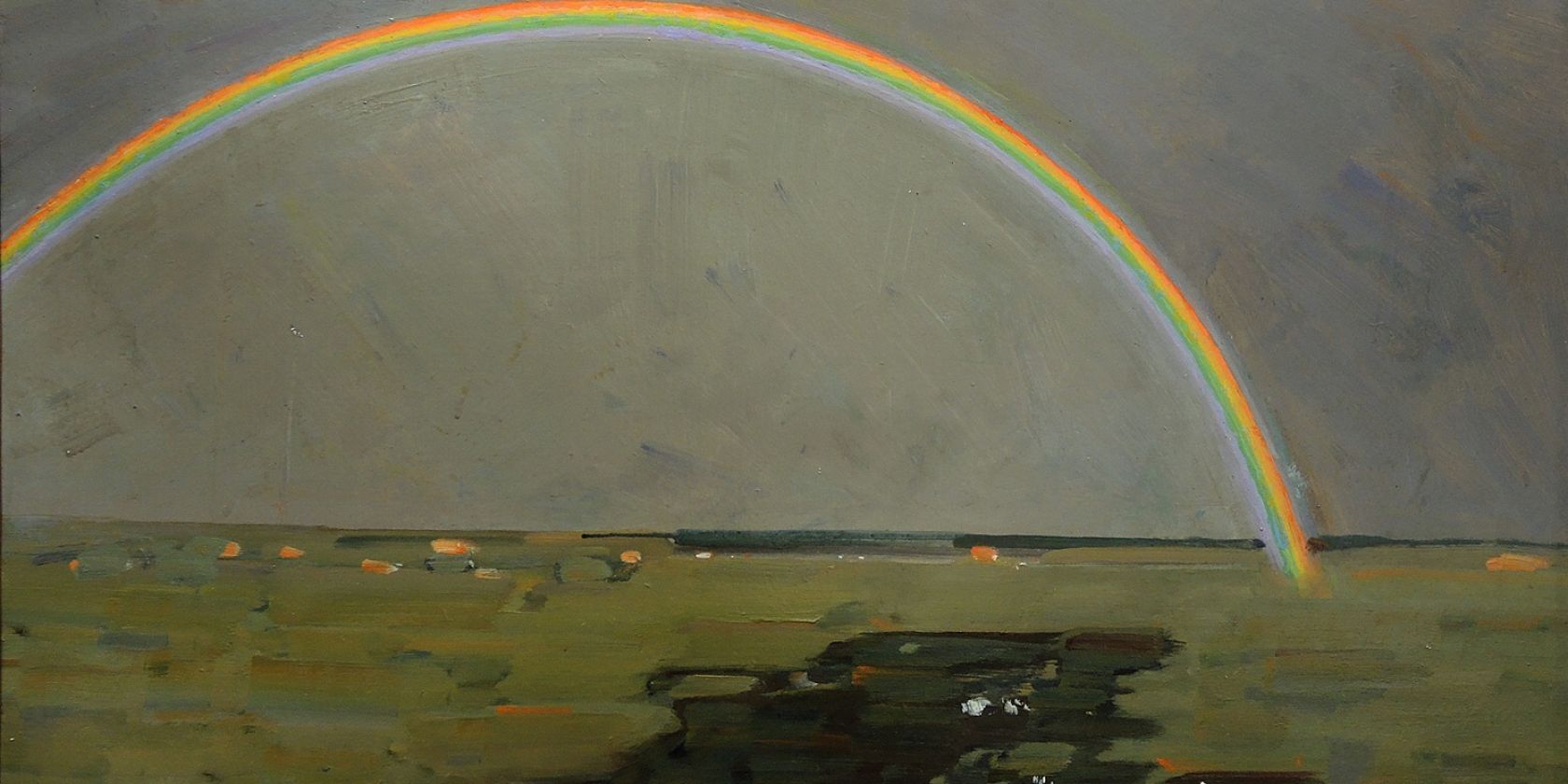 Rudolf Bartels "Regenbogen", © Kunstmuseum Schwaan