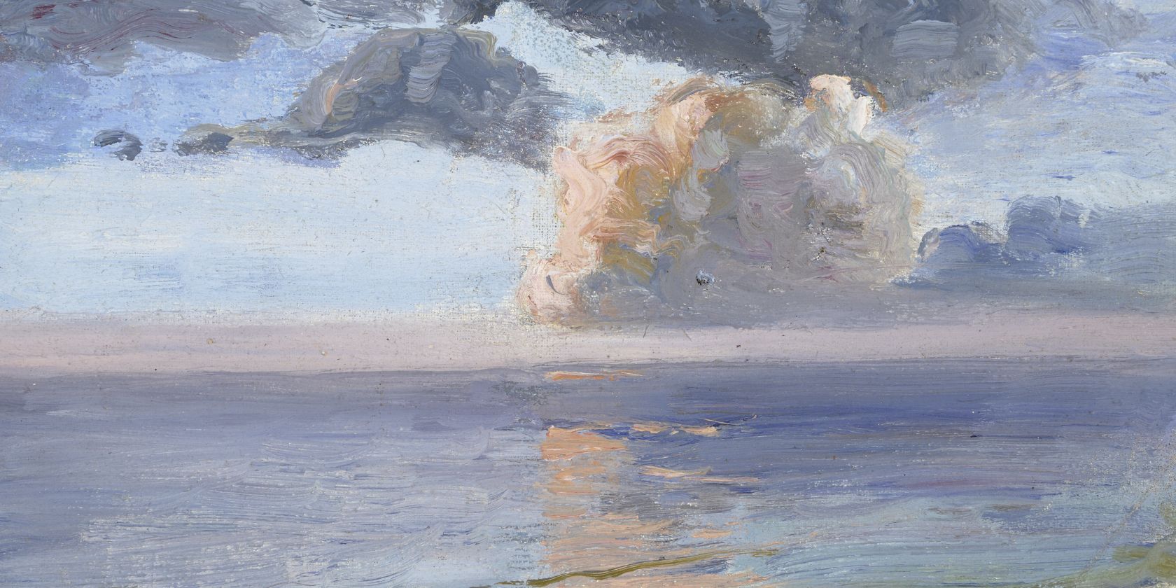 [Pink Cloud], undated, oil on canvas, Kunsthandel Busse, &copy; Kunstmuseum Schwaan, Foto: Thomas H&auml;ntzschel