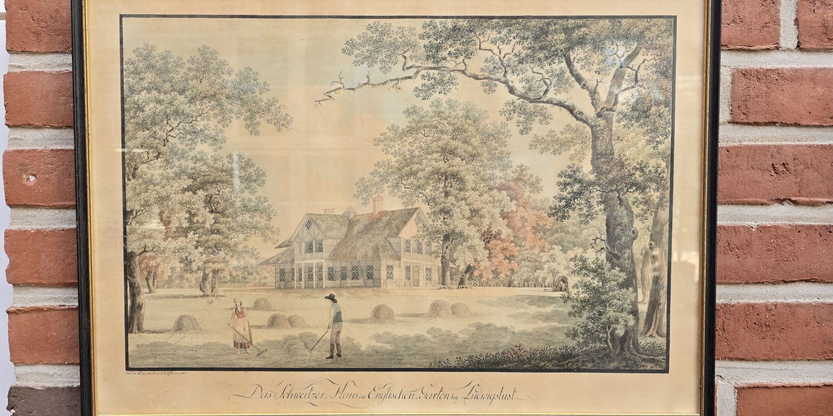 Das Schweizerhaus, Hoffmann, 1807, &copy; Stadt Ludwigslust