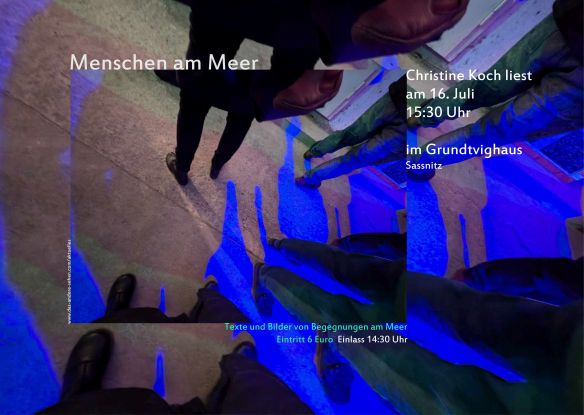 Lesung Menschen am Meer, © Christine Koch