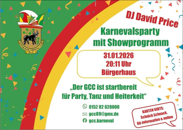 Karneval 2026, &copy; GCC