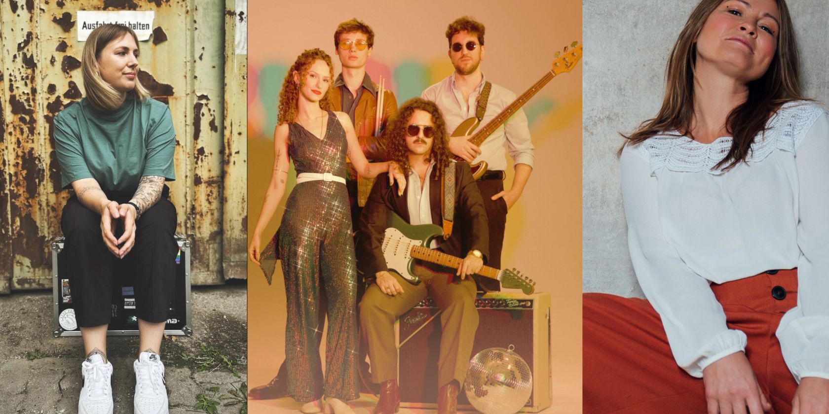 Studio on Tour November 2025 mit DJ Anna STMR, Luna Soul und Fräulein Frey, © Studio am See