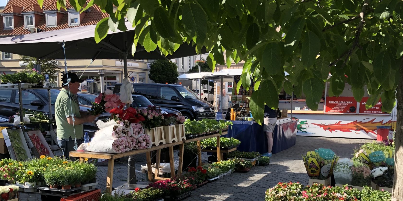 Wochenmarkt-Ribnitz, © Stadt Ribnitz-Damgarten