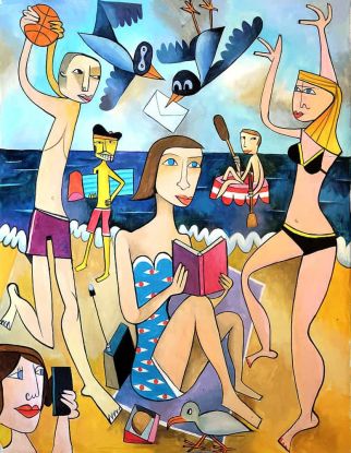 Jim Avignon - Seabirds & Beachboys, &copy; Jim Avignon