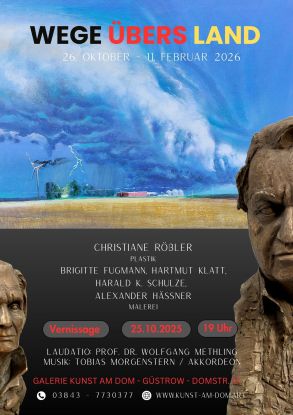 Plakat Wege übers Land, © Andreas E. Wittenburg