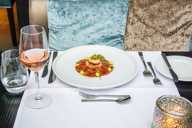 Restaurant Martinus Men&uuml;, &copy; Van der Valk Golfhotel Serrahn
