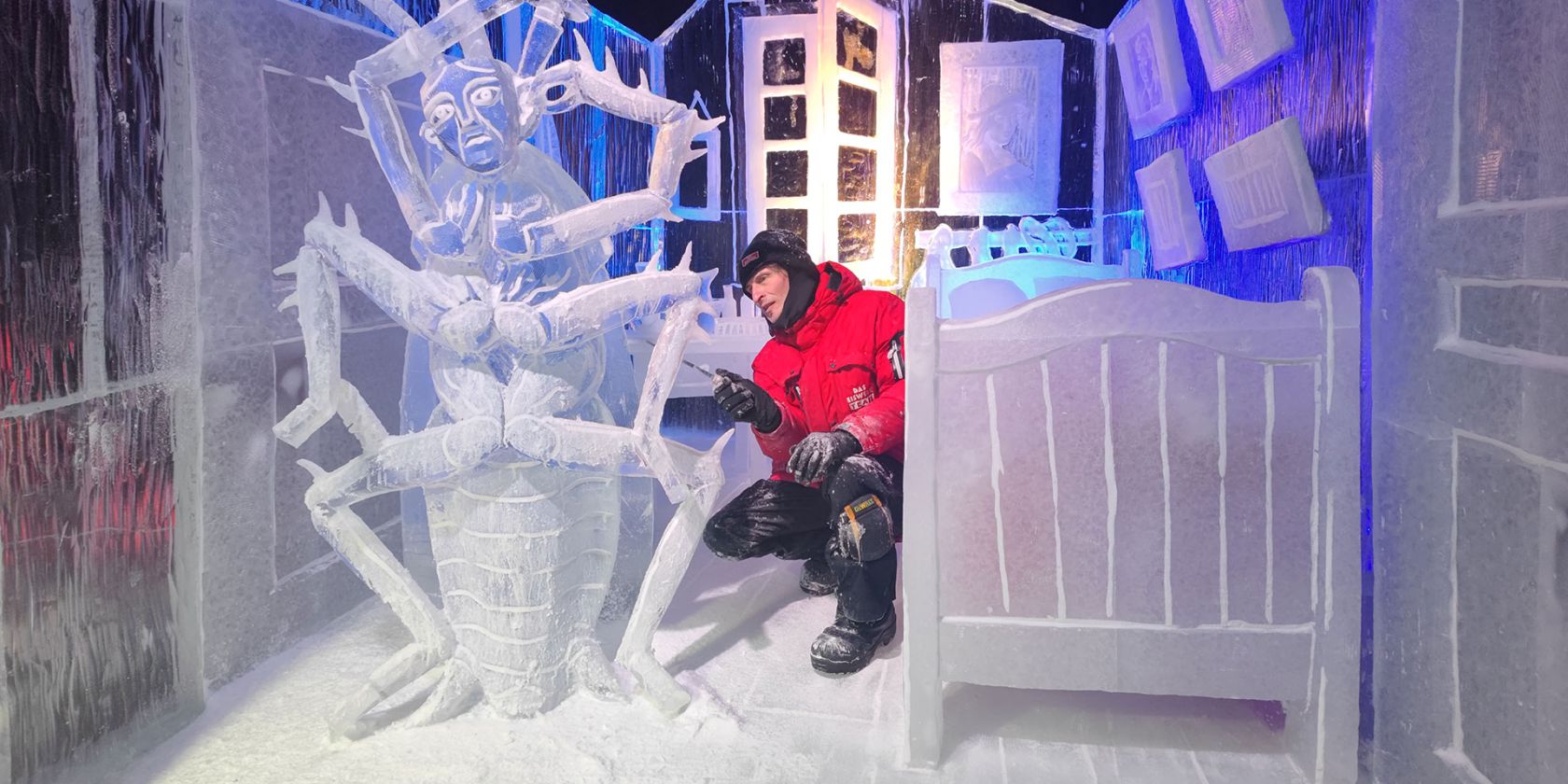 ice world champion liver carving_1, &copy; Karls Markt OHG