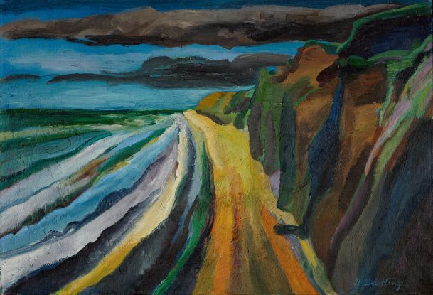 Deierling, Hohes Ufer, 1928, 3272-A5RGB, &copy; Kunstmuseum Ahrenshoop