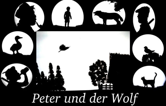 Peter und der Wolf - Ein Tänzchen im Schatten, © Christian Zebisch