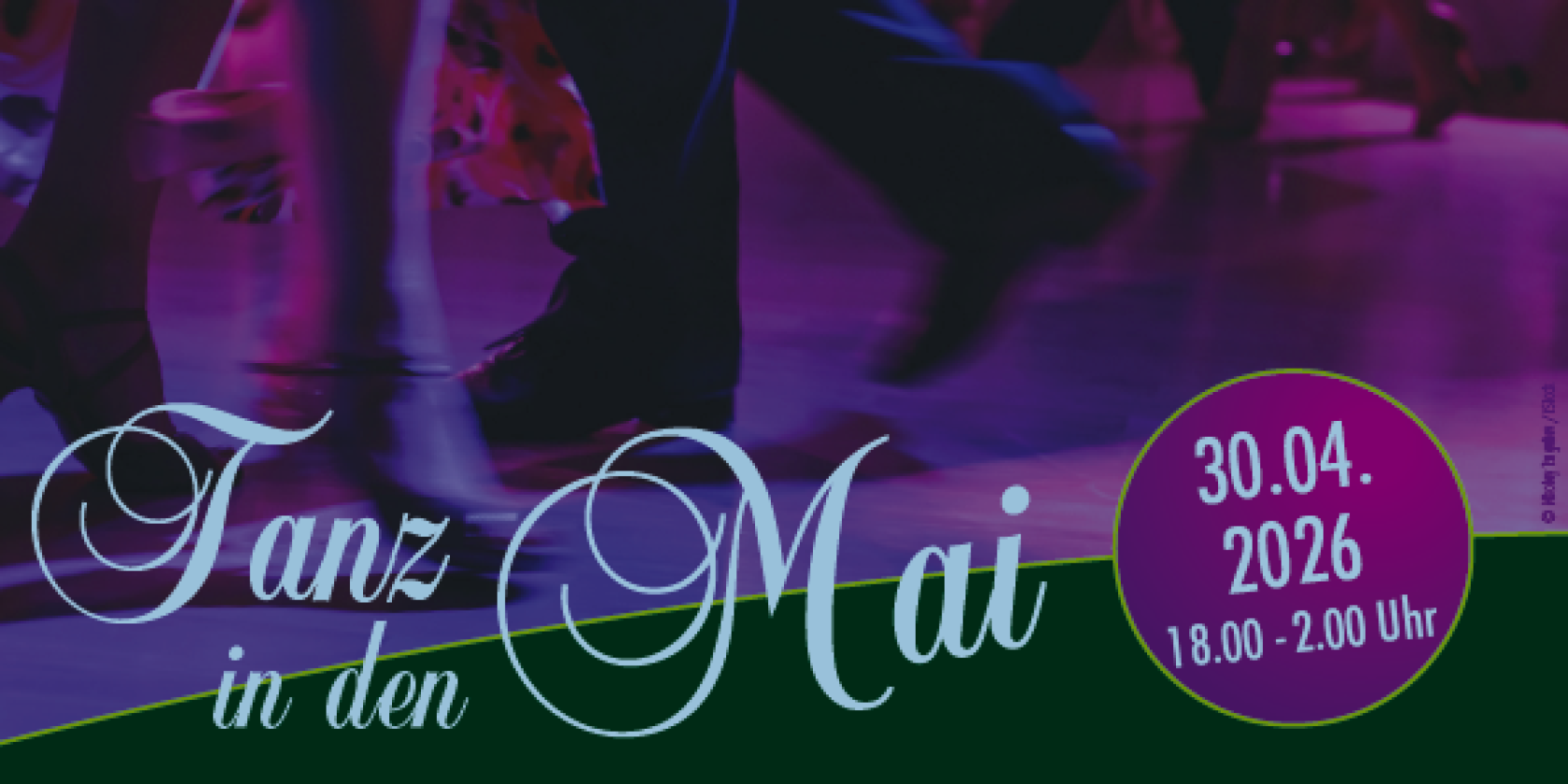 Plakat Tanz in der Mai, &copy; Kurhaus am Inselsee