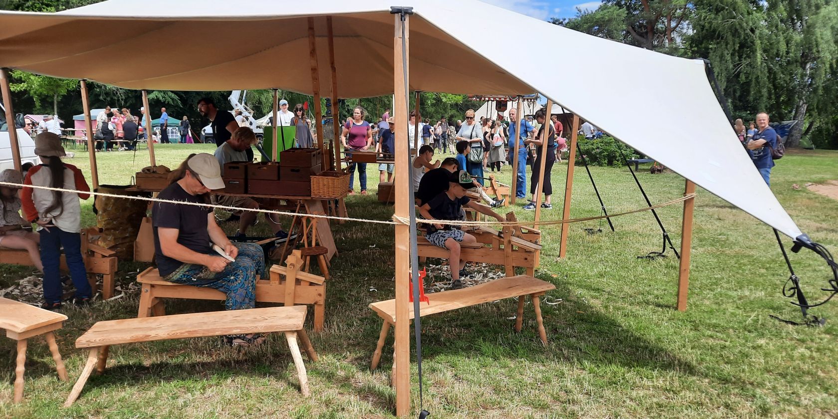 Schnitzmobil Zelt Festival, © https://www.schnitzmobil.de/home.html