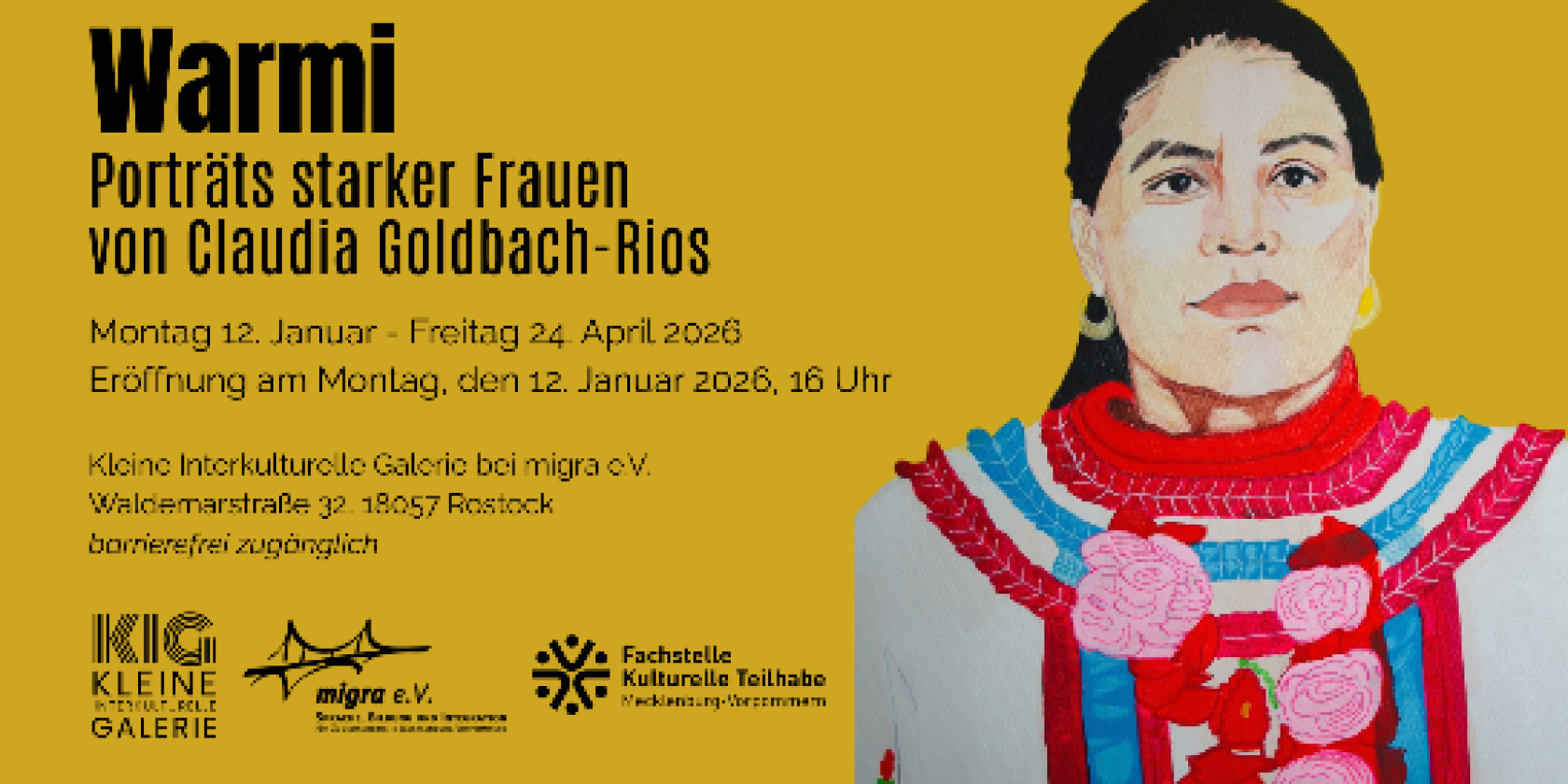 "Warmi" &ndash; Portr&auml;ts starker Frauen von Claudia Goldbach-Rios, &copy; Claudia Goldbach-Rios | migra e.V.
