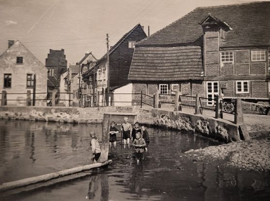 Teterow mill pond around 1930, © Karl Eschenburg