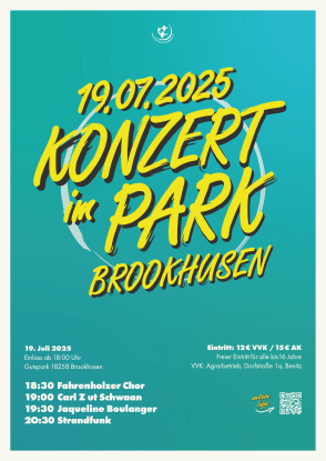 2025_Konzert_Amtsreport, © Verein Miteinander Benitz Brookhusen e.V.