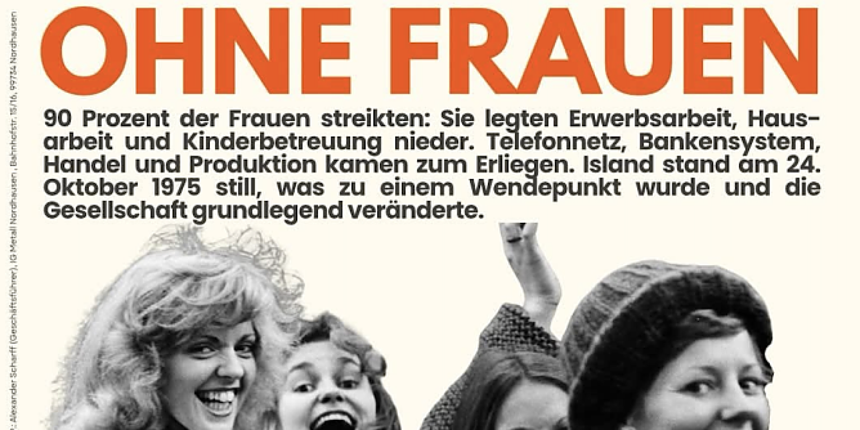 A day without women, &copy; Kleine Freiheit