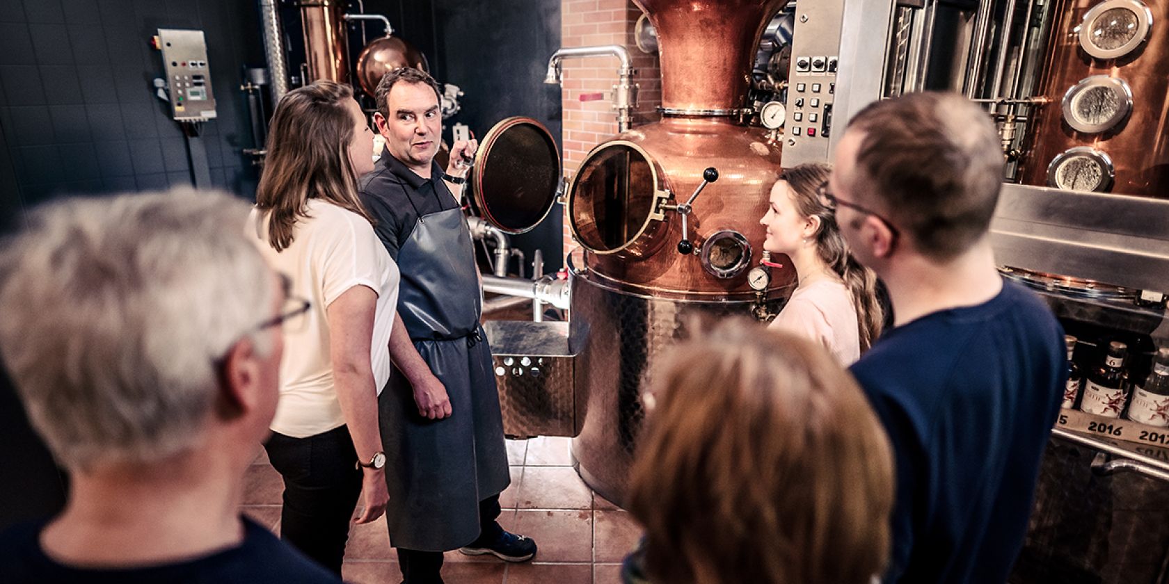 Distillery tour, © Foto: Störtebeker Braumanufaktur GmbH