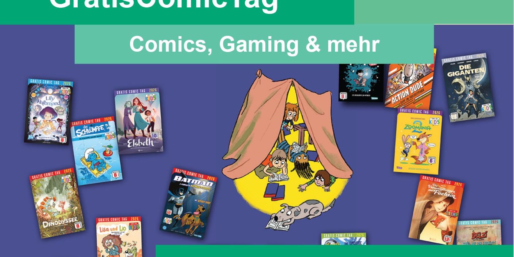 FreeComicDay, &copy; Uwe-Johnson-Bibliothek