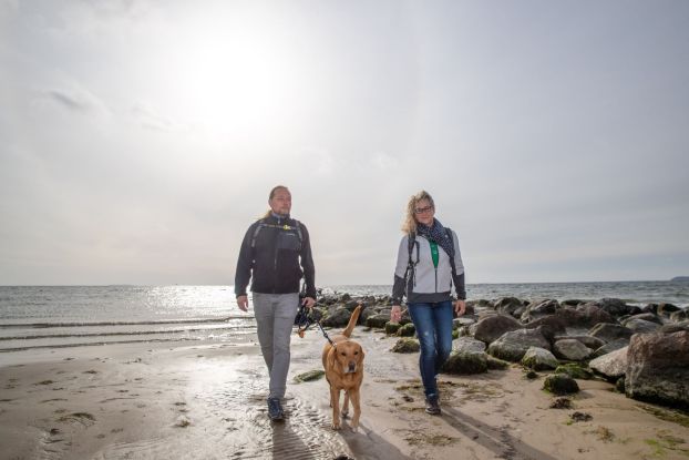 Social Walk mit Hund (c) Kurverwaltung Goehren Martin Stoever, &copy; Kurverwaltung Goehren / Martin Stoever