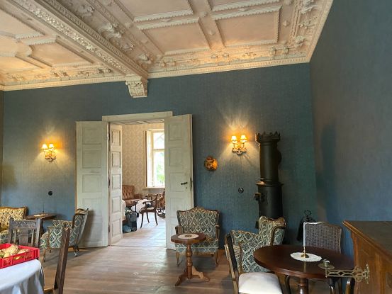 Café V Herrenhaus Vogelsang, © Schlösser, Guts- und Herrenhäuser MV