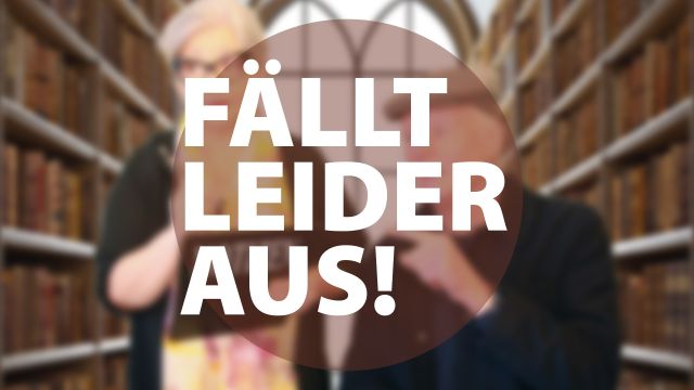 Fällt leider aus  - Kabarett, © Academixer