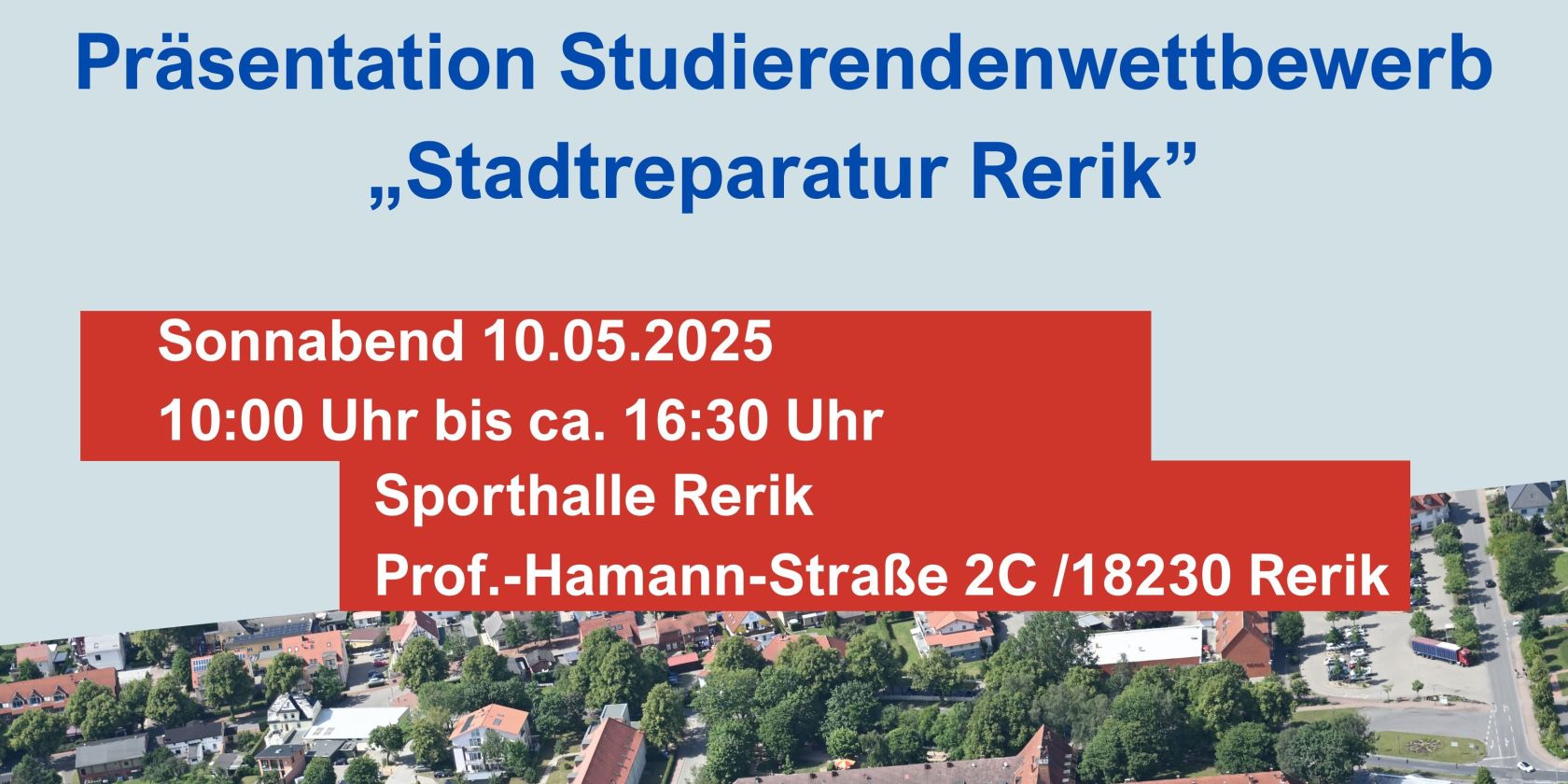 Präsentation Studierendenwettbewerb, © Kurverwaltung Ostseebad Rerik