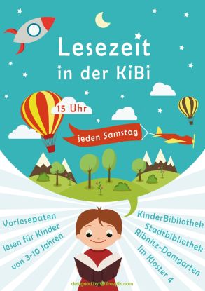Lesezeit für Kinder, © Stadtmarketing Ribnitz-Damgarten