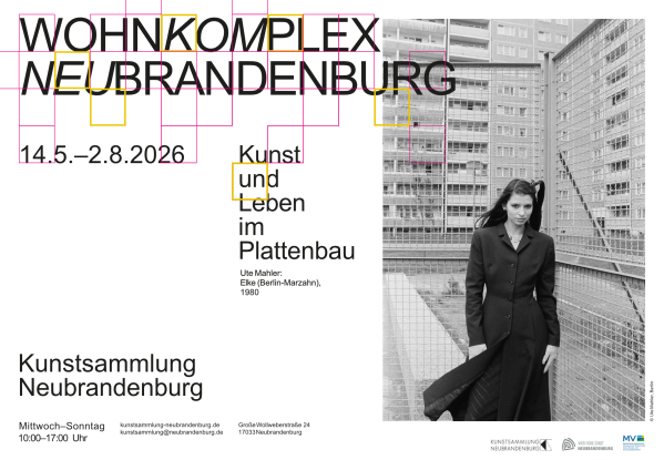 Residential complex - Neubrandenburg. Art and life in a prefabricated building, &copy; Kunstsammlung Neubrandenburg, Foto (c) Ute Mahler, 2026