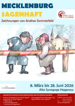 Plakat Mecklenburg Sagenhaft, &copy; Museum Hagenow