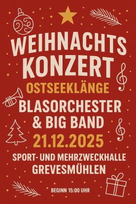 Weihnachtskonzert, &copy; Ostseekl&auml;nge e.V.