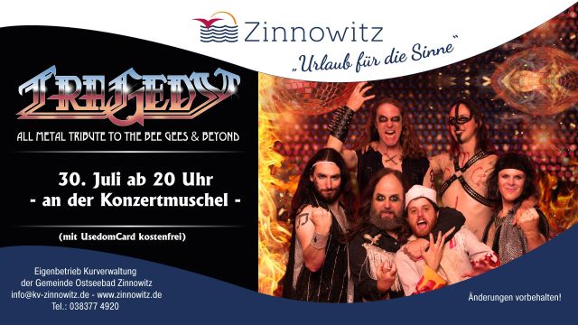 "Tragedy" All Metal Tribute to the Bee Gees & Beyond, © Tragedy All Metal Tribute to the Bee Gees & Beyond Usedom Zinnowitz