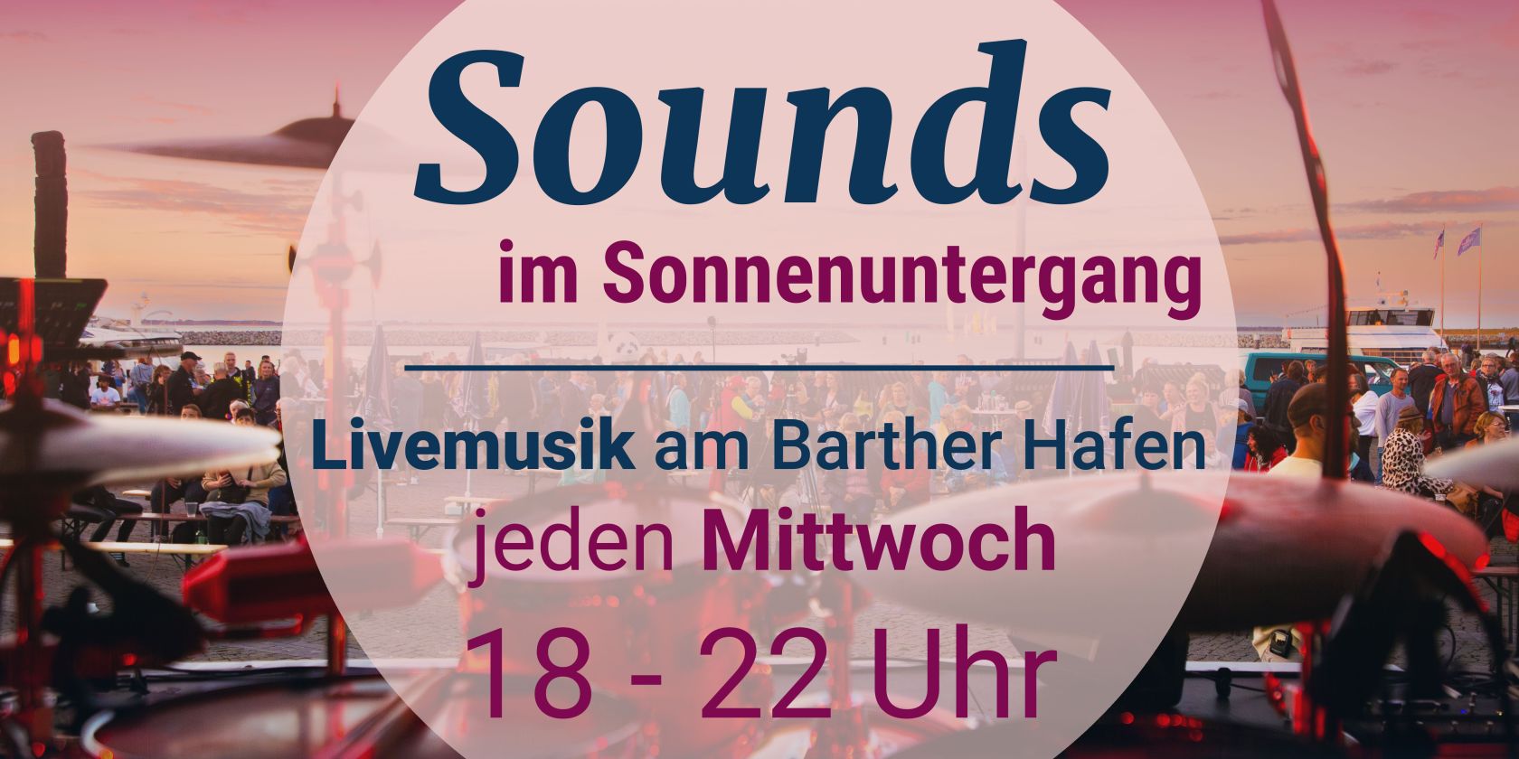 Sounds im Sonnenuntergang, © Stadt Barth