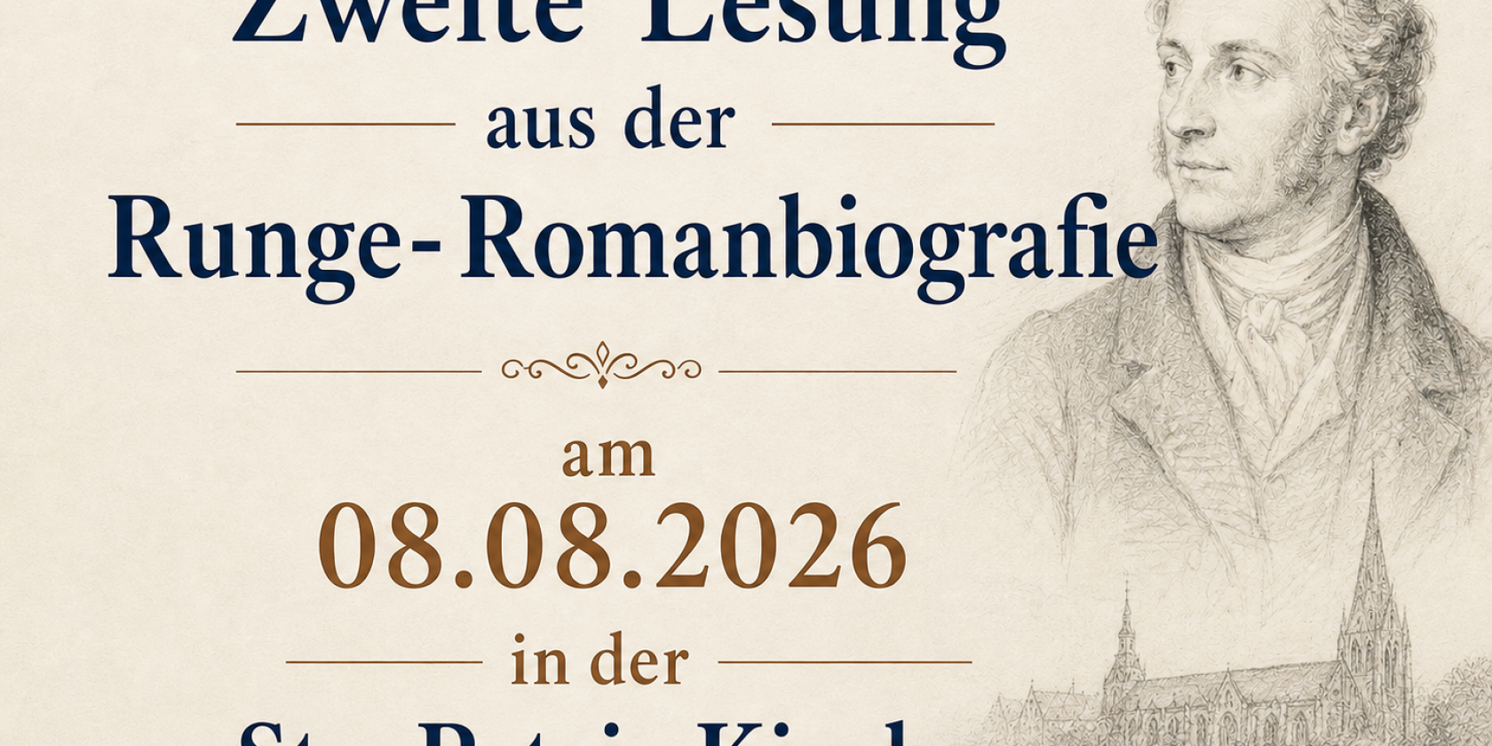 Lesung der Runge- Romanbiografie, &copy; Zweite Lesung Runge Romanbiografie.png