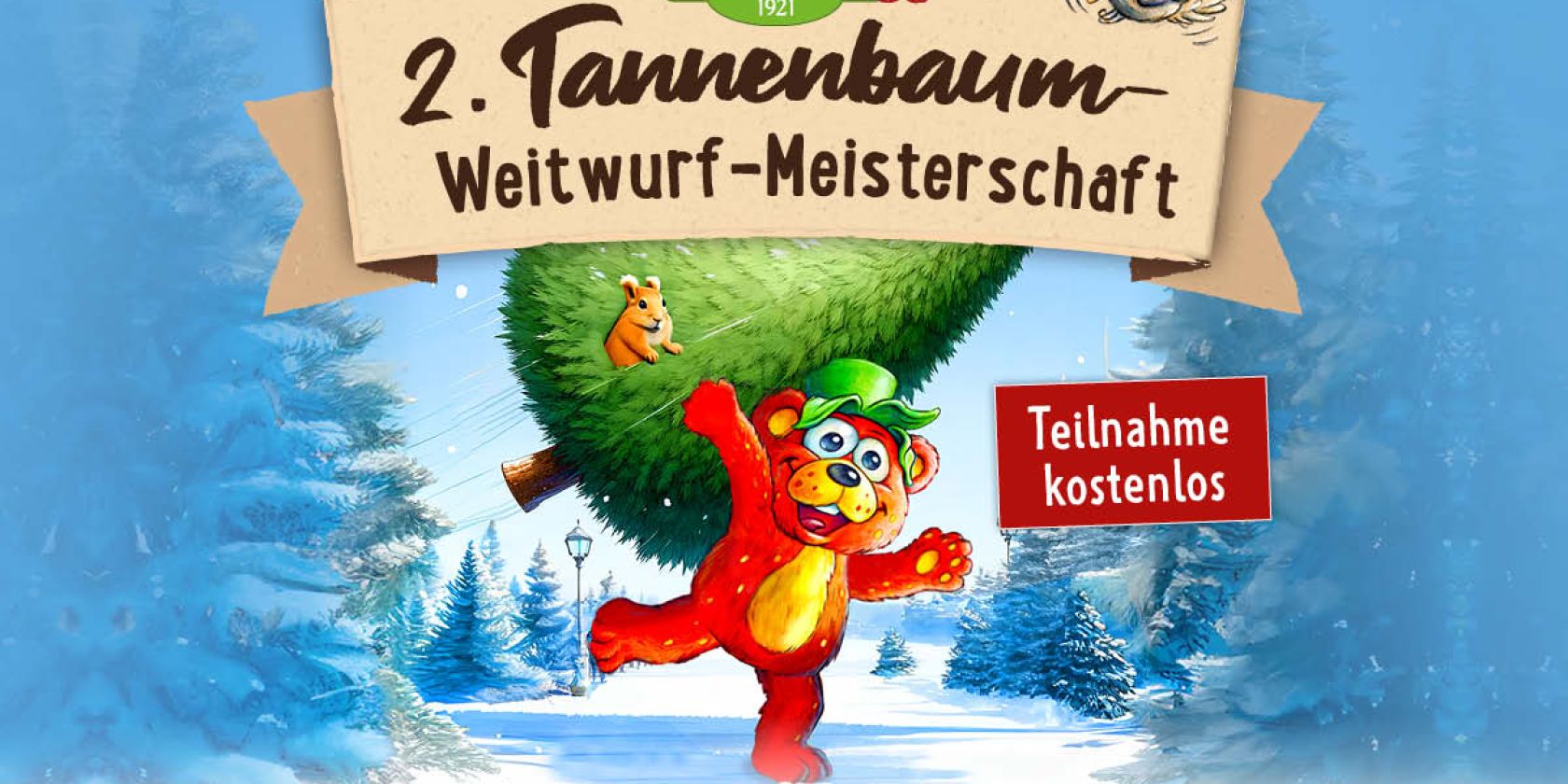 Tannenbaum-Weitwurf-Meisterschaft, © Karls Markt OHG