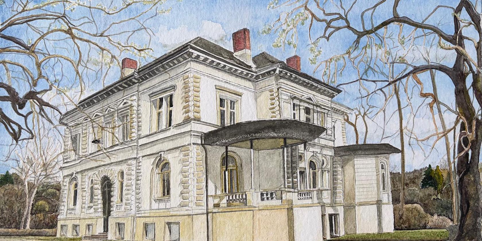 Malerei Schlossgut Gorow, &copy; G. Gesicki