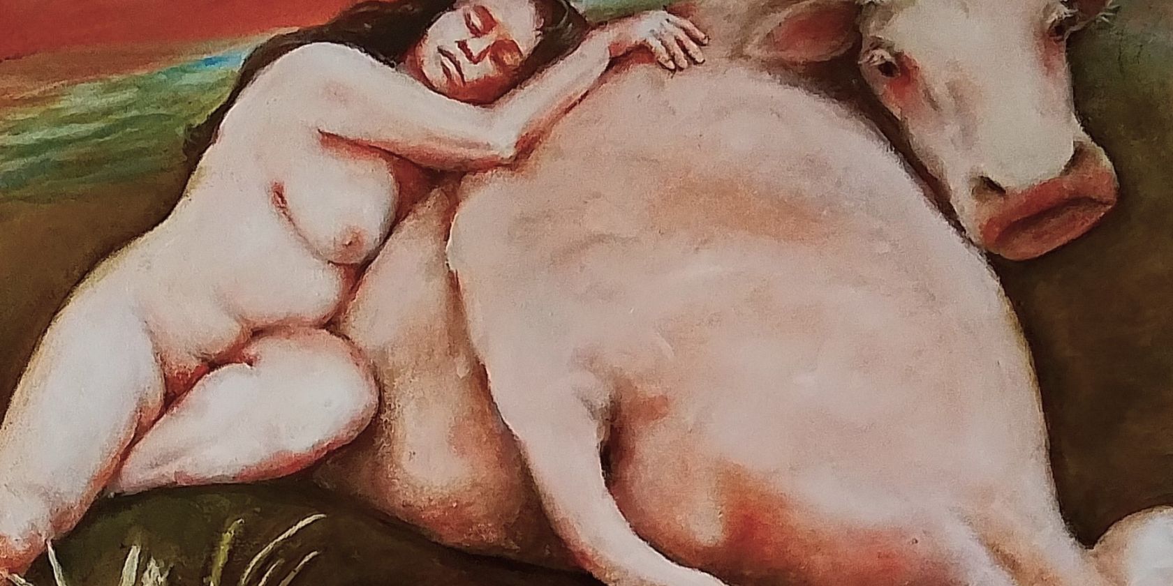 zu 4. Cornelia Kestner, Die kleine Pause, 2023, &Ouml;l auf Leinwand, &copy; Cornelia Kestner