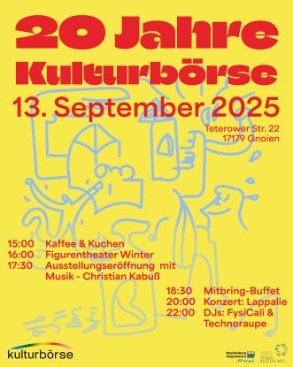 Gnoien cultural fair, © Kulturbörse Gnoien
