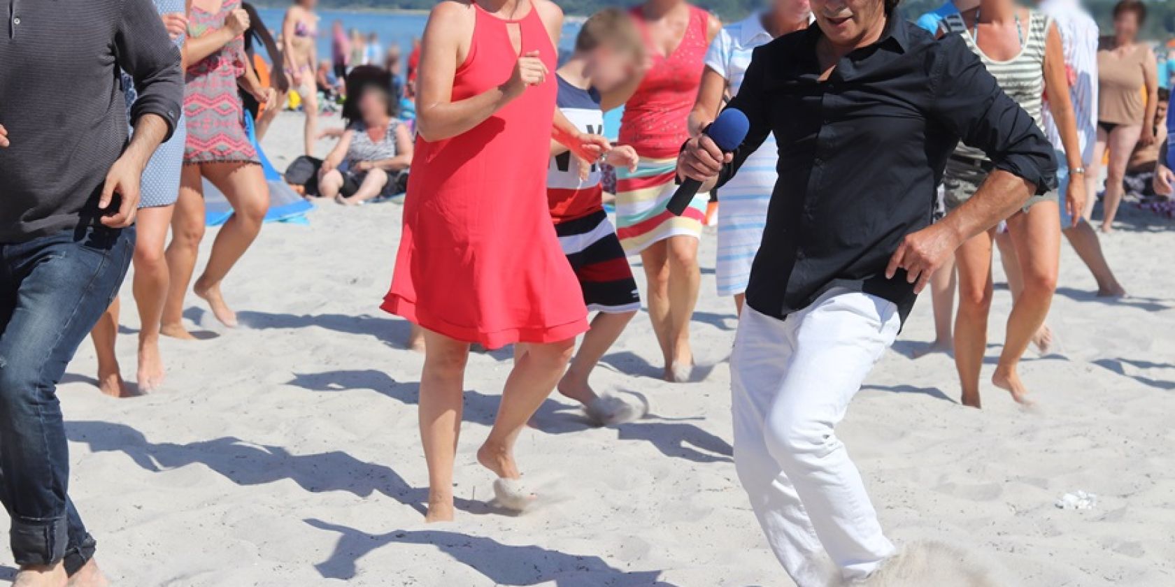 Salsa am Strand mit Rasoul, © Kurverwaltung Ostseebad Boltenhagen