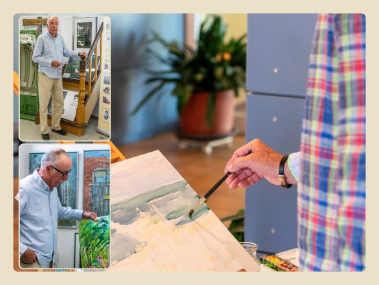 &raquo;Malerei & Grafik&laquo; von Joachim Weyrich, &copy; Andr&eacute; Pristaff / Tourismus- und Kur GmbH Graal-M&uuml;ritz