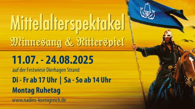 Mittelalter-Spektakel im Ostseebad Dierhagen, © User