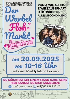Flohmarkt in Gnoien im Herbst, © Warbelstadt Gnoien