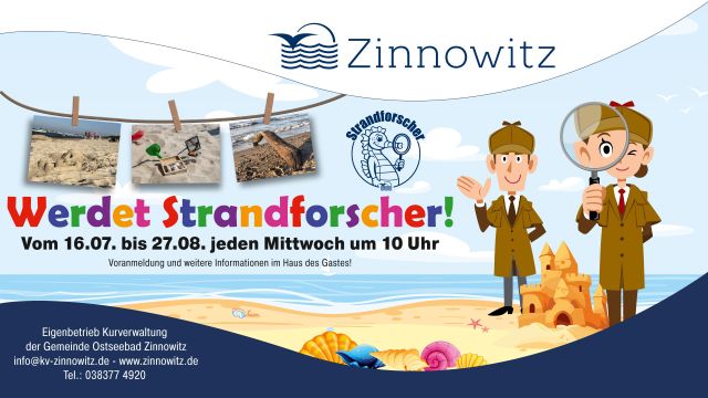 Kleine Strandforscher, © Kleine Strandforscher Zinnowitz