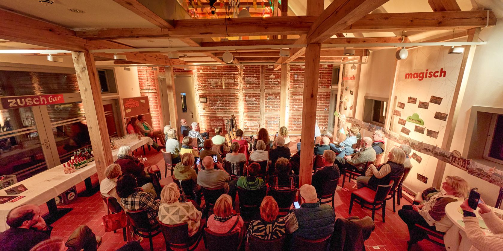Veranstaltung in der Remise auf dem Schlossberg Gadebusch, &copy; Oliver Borchert