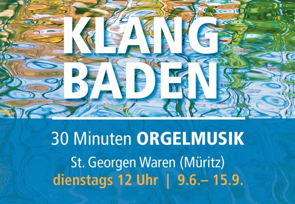 Klangbaden2026, &copy; St. Georgengemeinde Waren